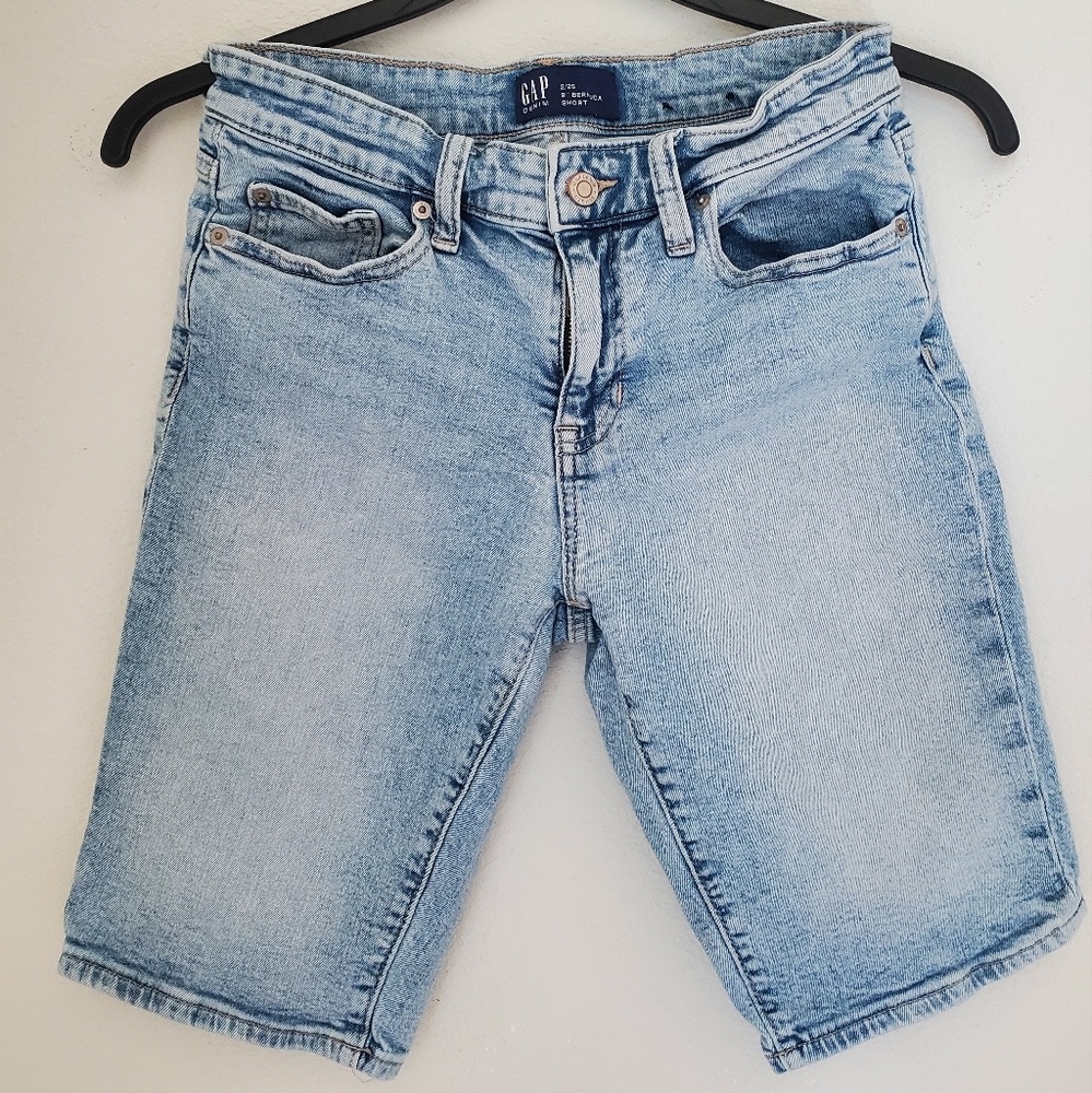 GAP Sky Blue Denim Shorts